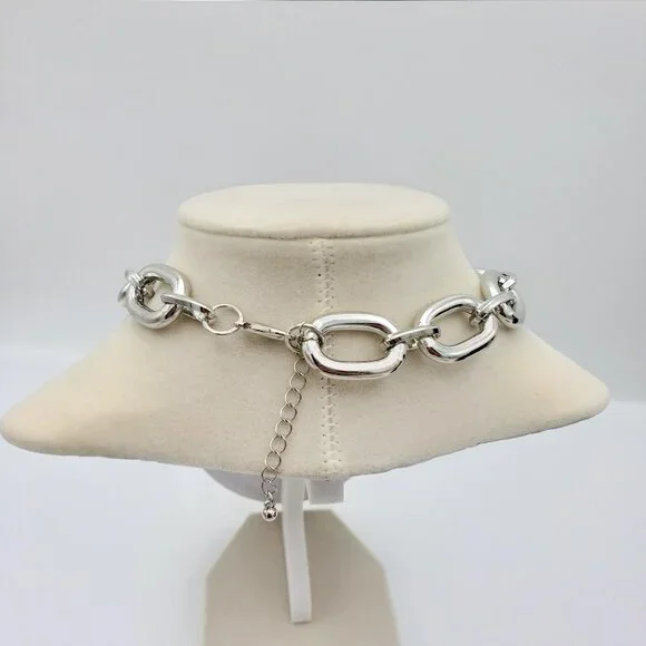 Authentic Louis Vuitton Padlock w/Unbranded Stainless Steel Plated Silver Chain - Picture 4 of 7